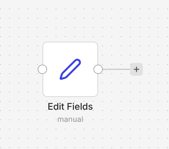 Edit Fields (Set) node